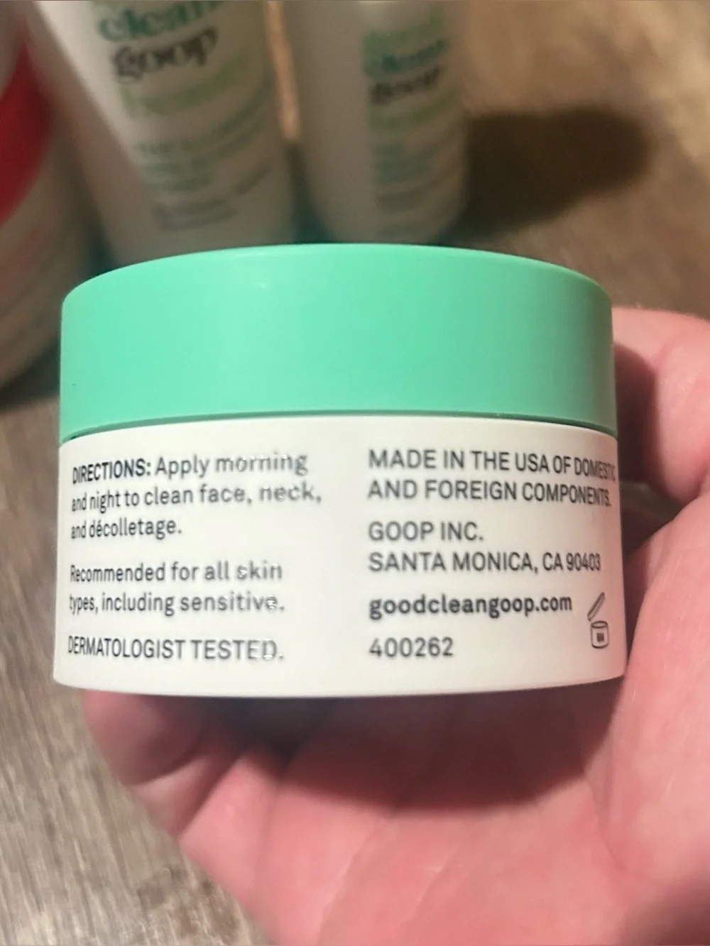 good.clean.goop 5pc Skincare Bundle- Serum, Moisturizer, Toner, 2 Body Smoother
